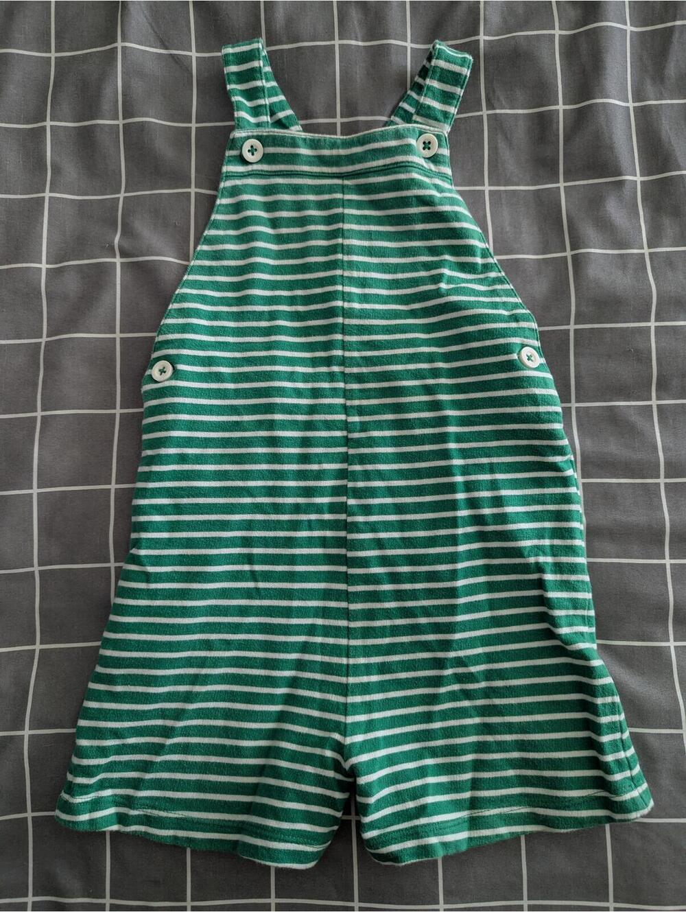 Boden Green short overalls dungarees romper
